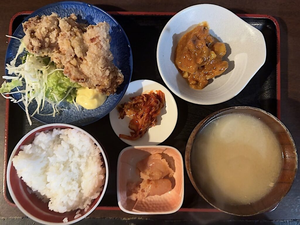 月光食堂：明太子定食