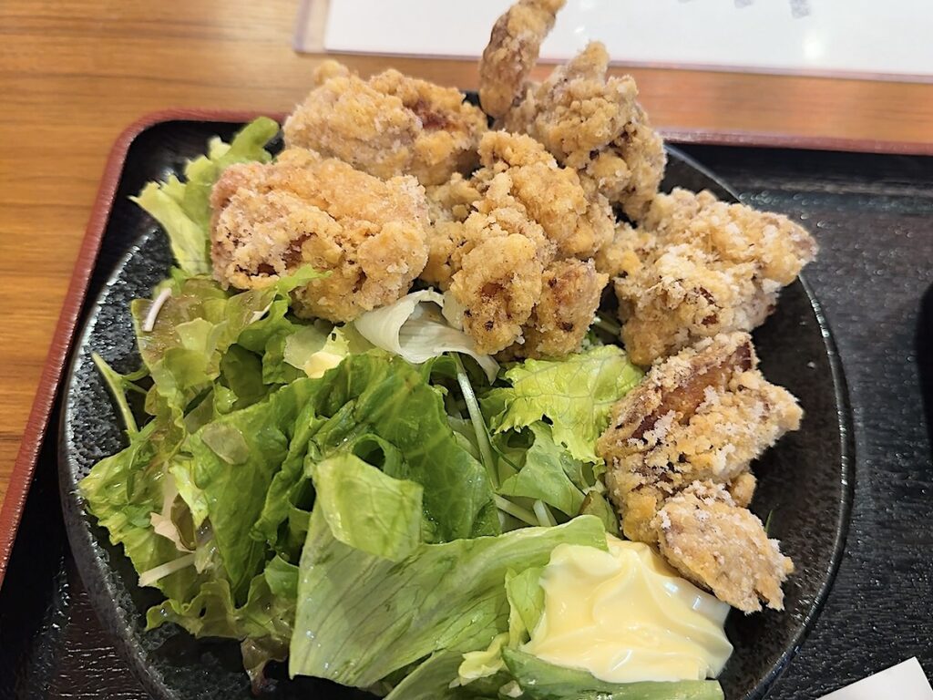 神田まぐろ漁港：唐揚げ定食2