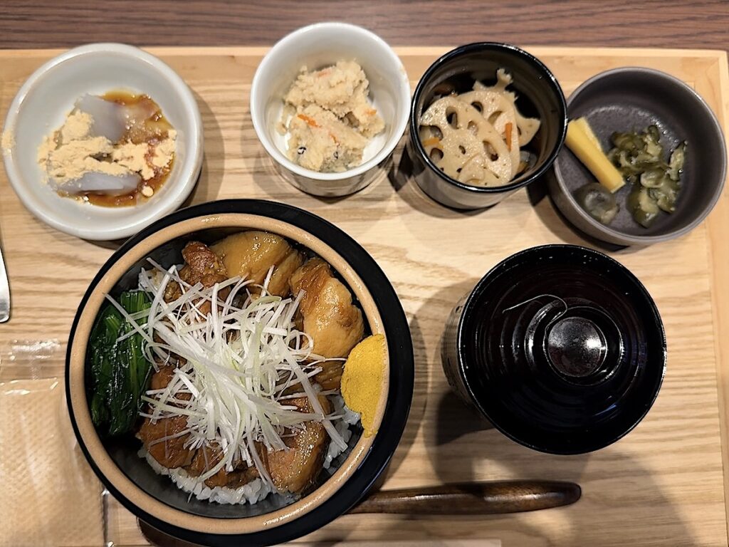 おぎのや食堂：角煮御膳