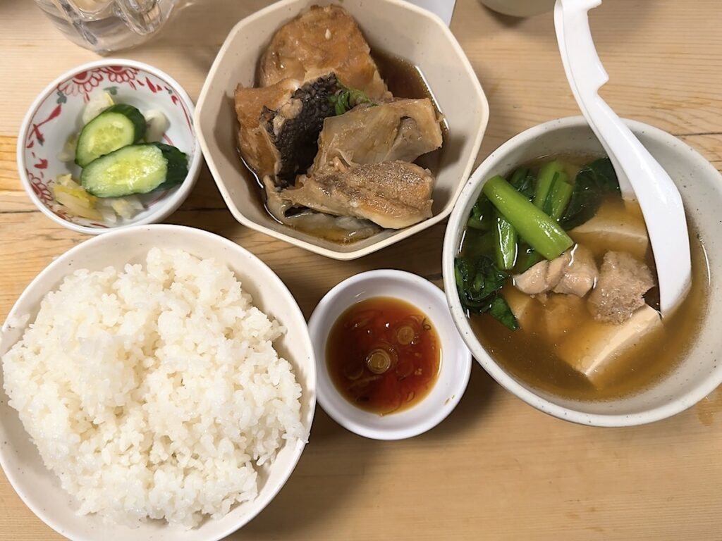 三州屋:銀ムツ煮付け定食1