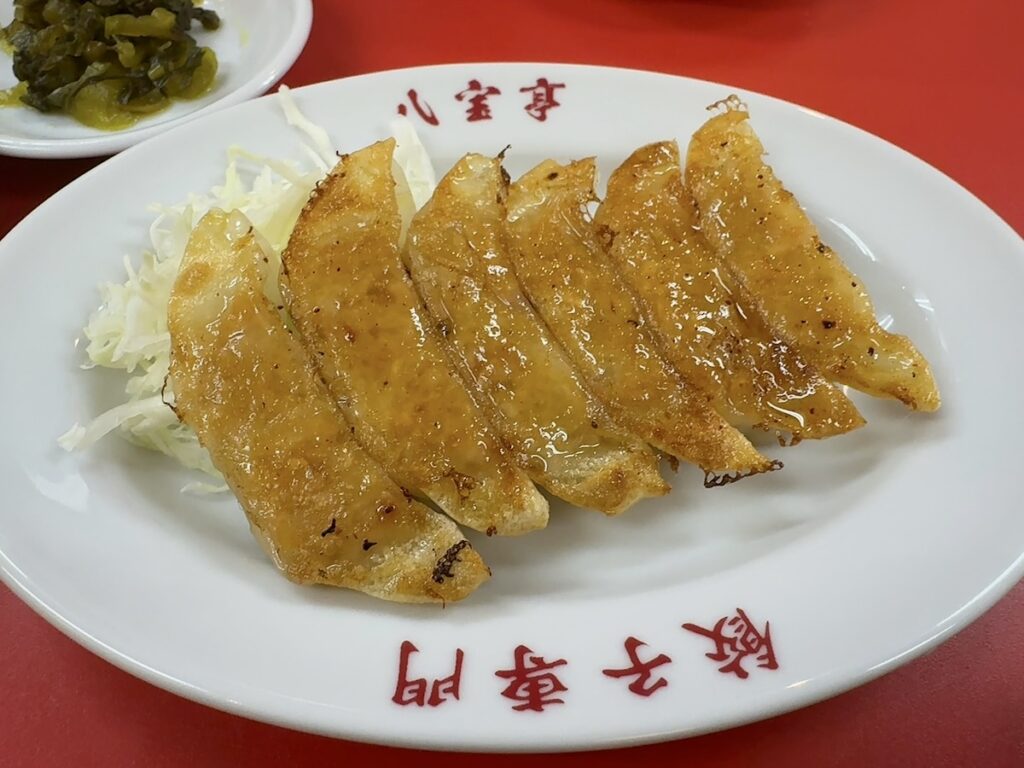 八宝亭:焼き餃子
