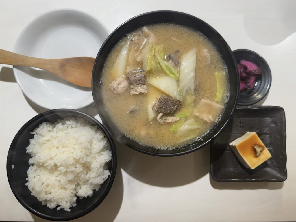 雪月花:あら汁定食