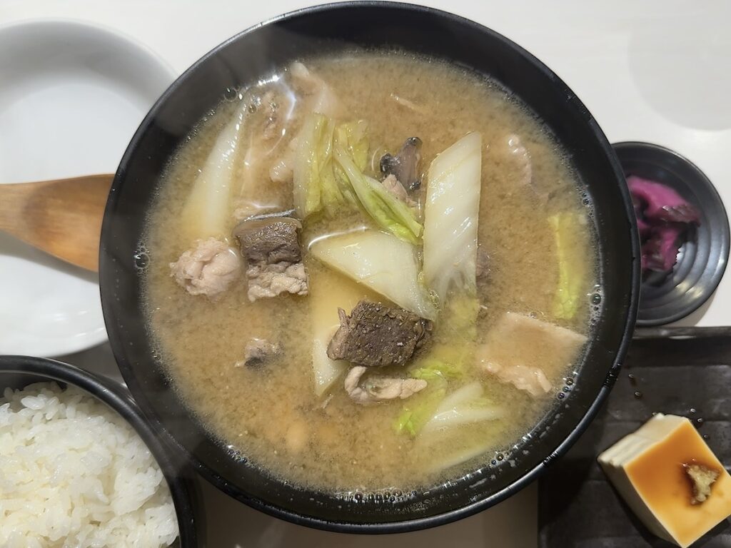 雪月花:あら汁定食2