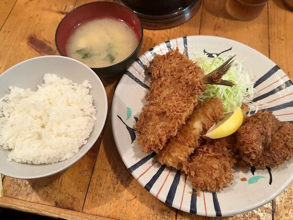 かつや:ヒレ・シーフード定食1