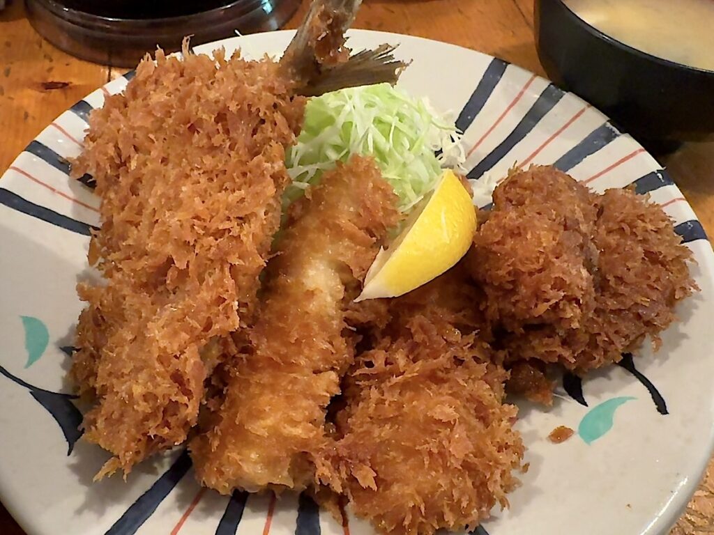 かつや:ヒレ・シーフード定食2