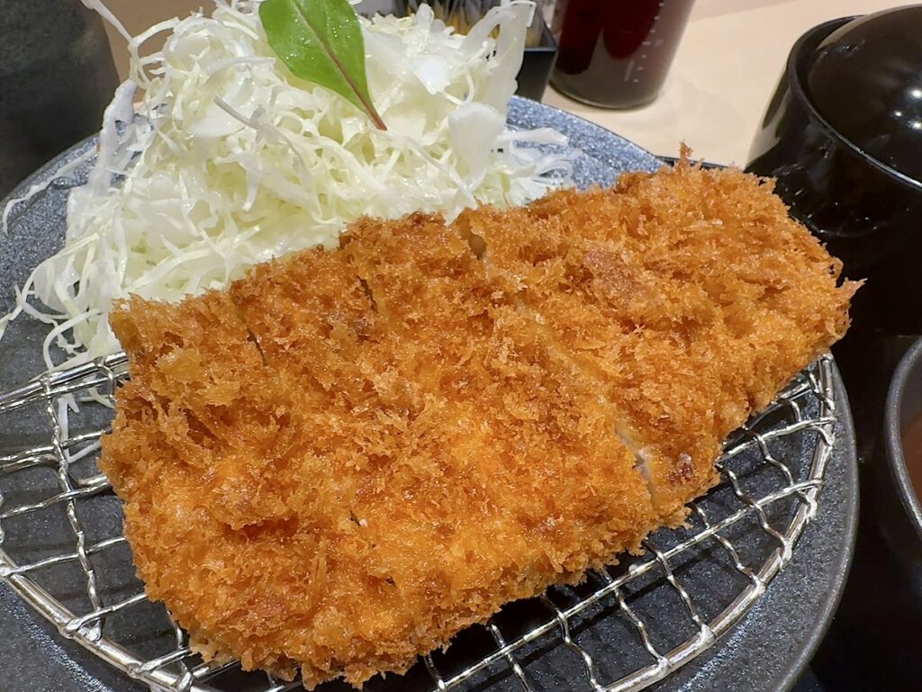 まい泉食堂:とんかつ定食2