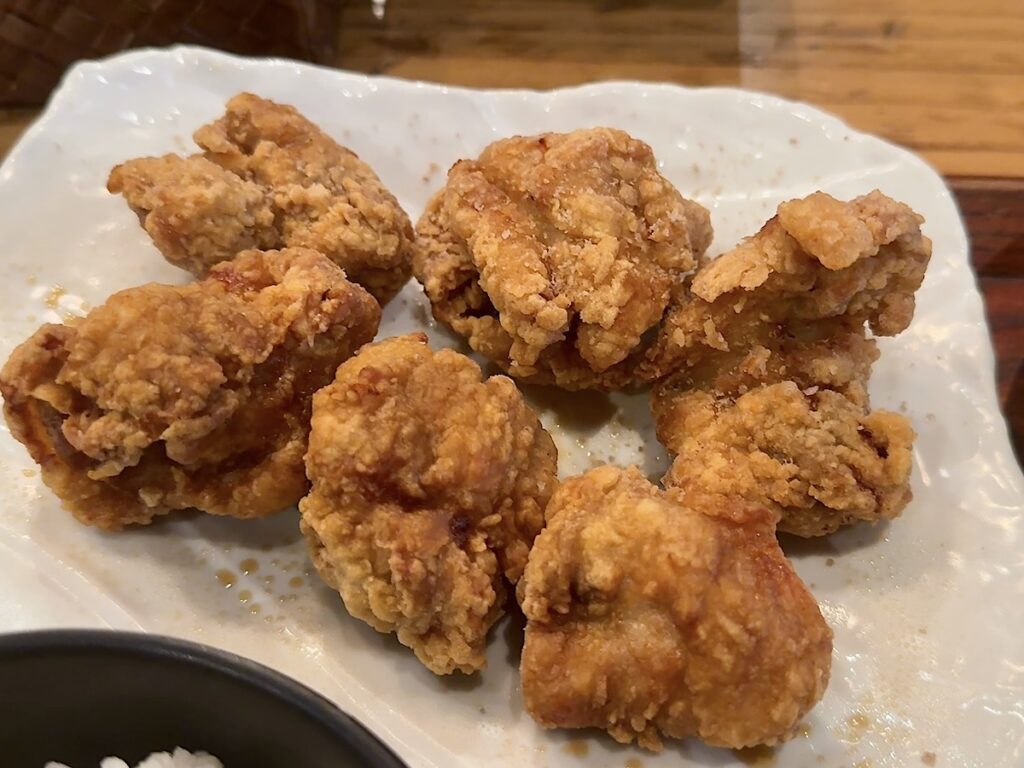鳥どり:唐揚げ合盛り定食2