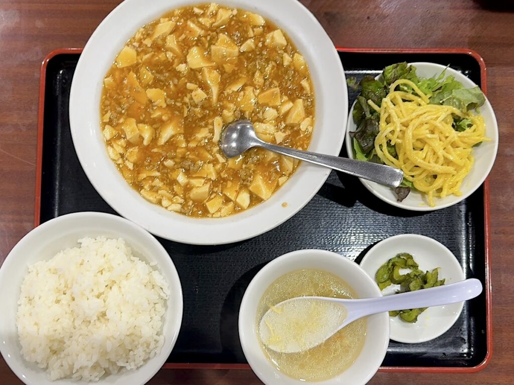達磨：麻婆豆腐定食
