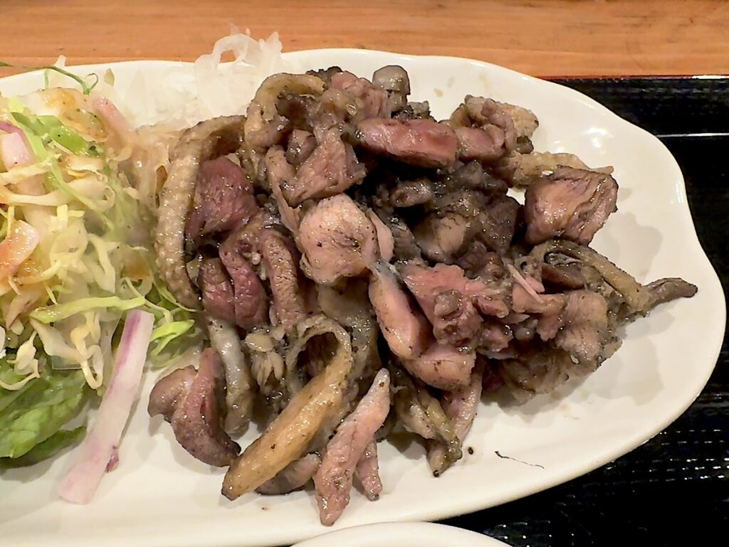 たもいやんせ：もも焼き塩定食2