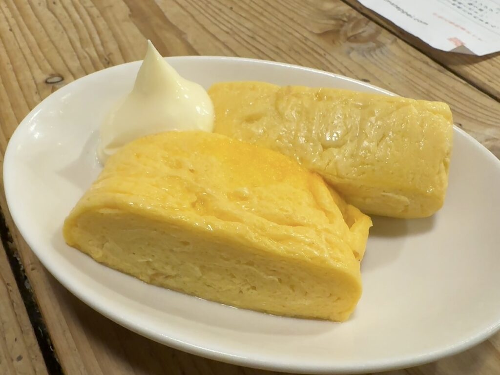 梅山鉄平食堂:玉子焼き