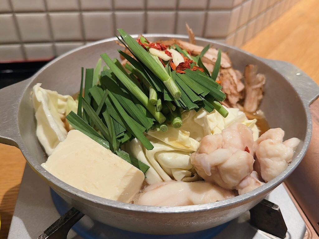 やまや：もつ鍋膳2