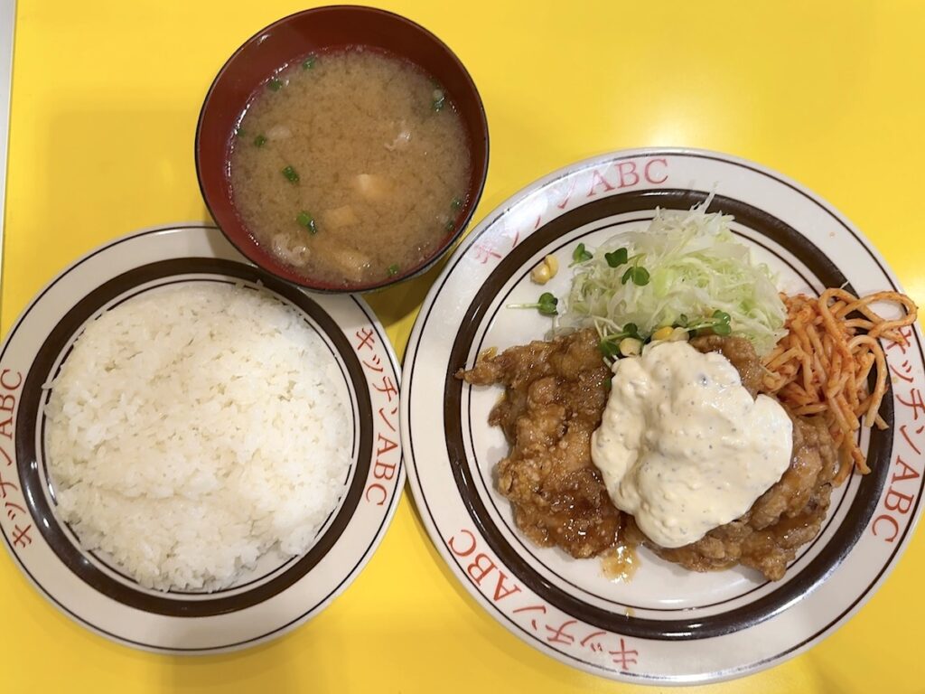 キッチンABC池袋東口：チキン南蛮定食