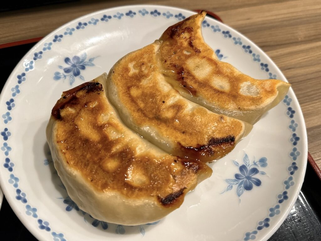 開楽：餃子定食2