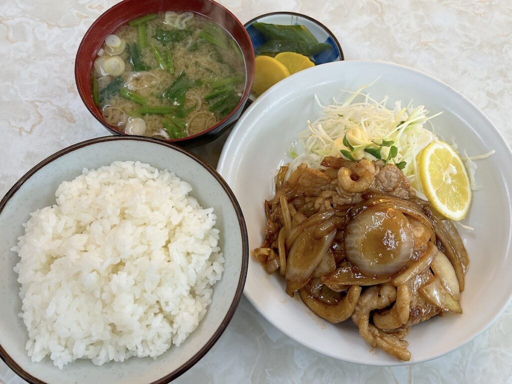 幸楽：焼肉定食