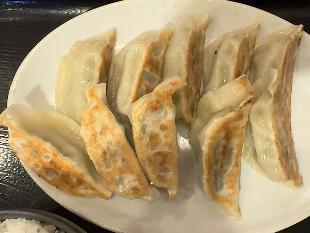 餃子の安亭:極餃子ダブル定食2