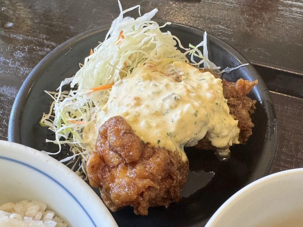 魚山亭：冷や汁定食4