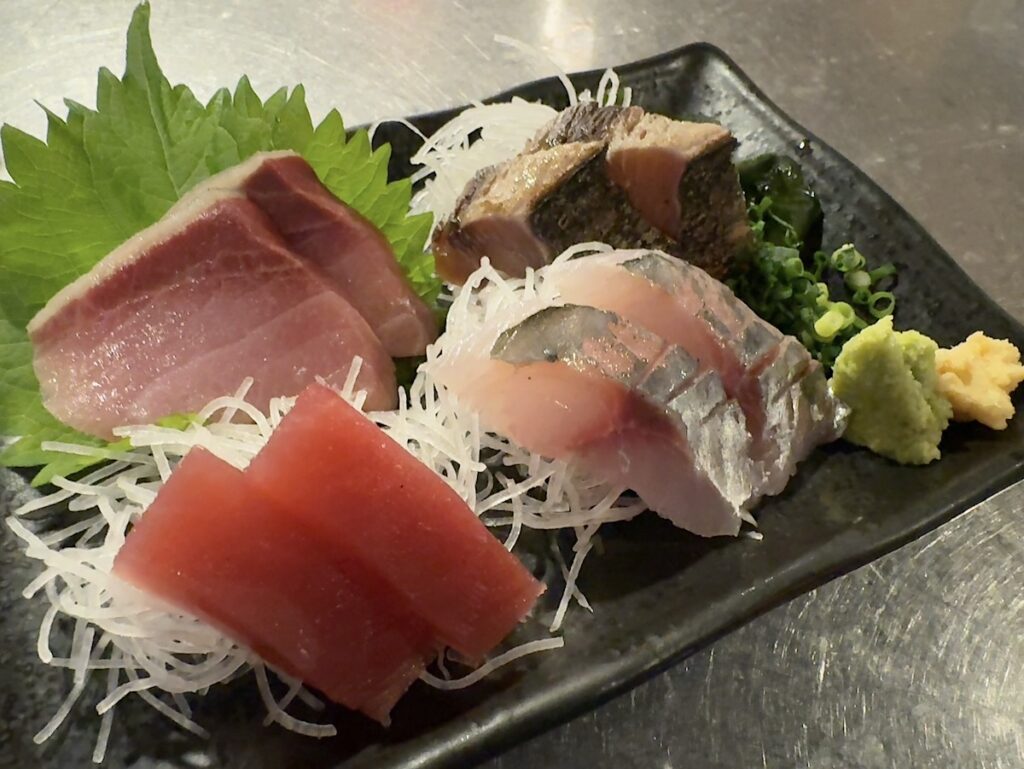 浜ちゃん：刺身定食2