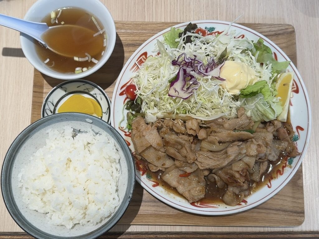 南ばん亭:焼肉定食
