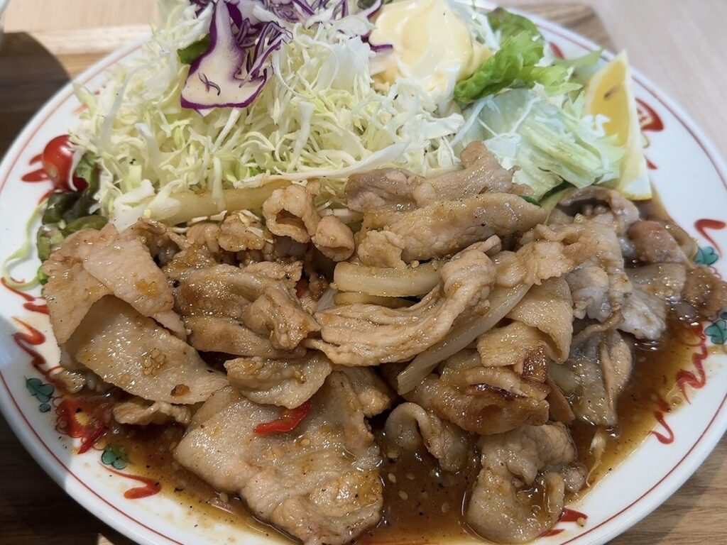 南ばん亭:焼肉定食2