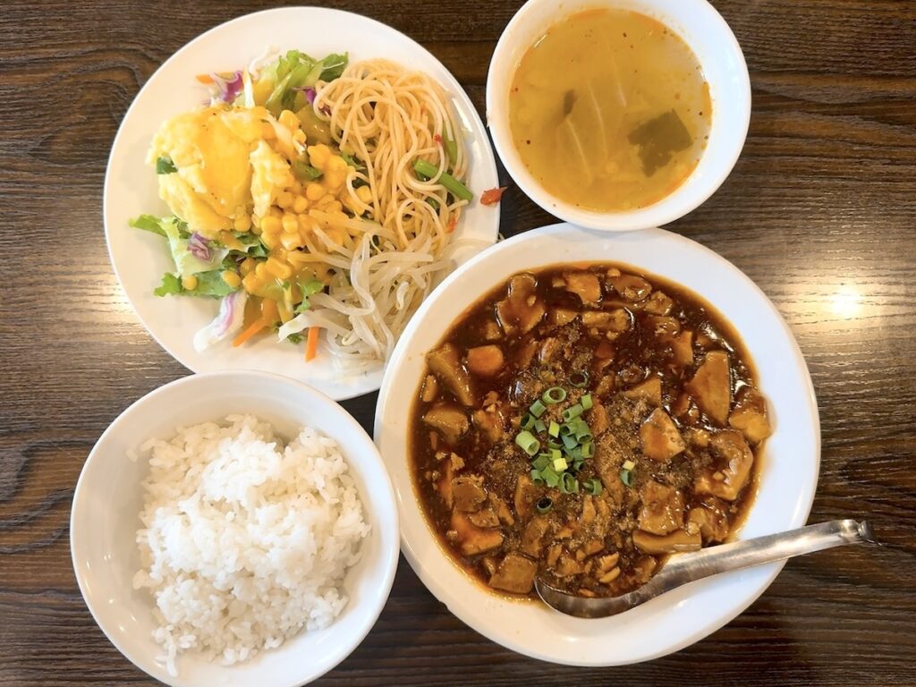 シャンウェイ:麻婆豆腐定食