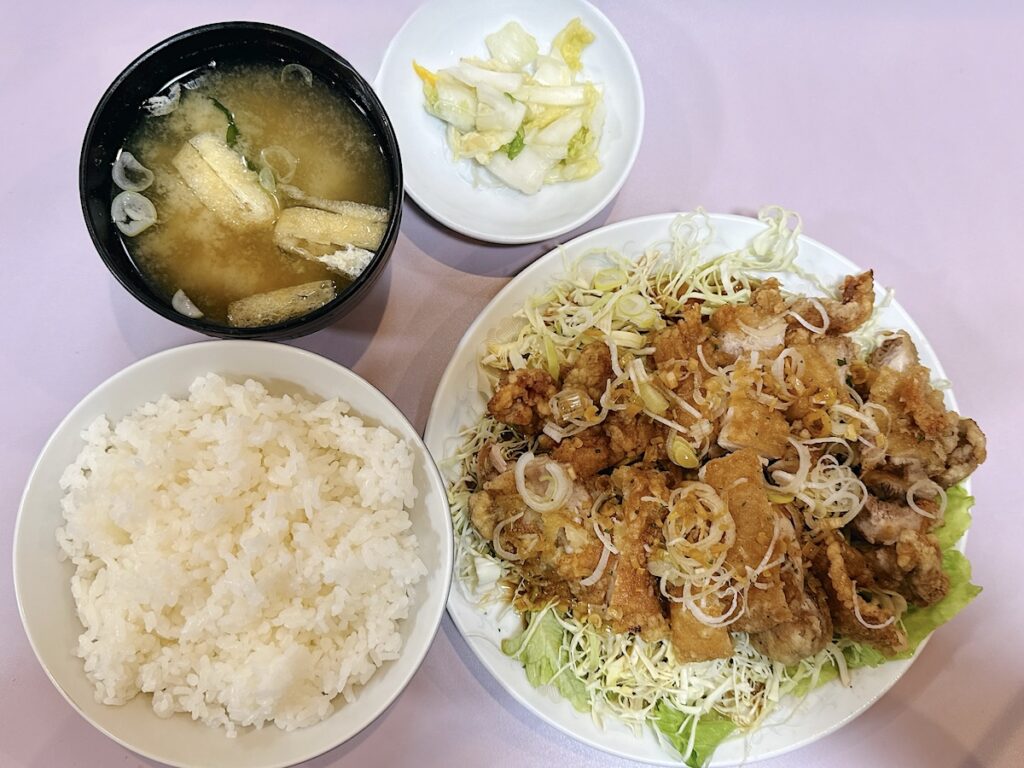 秀永:油淋鶏定食