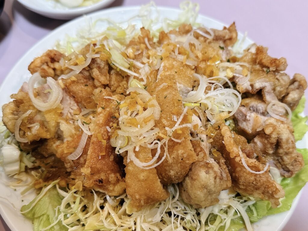 秀永:油淋鶏定食2