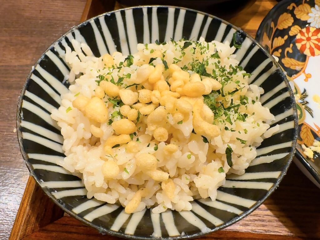 炊き立てあり〼:出汁で炊いたご飯