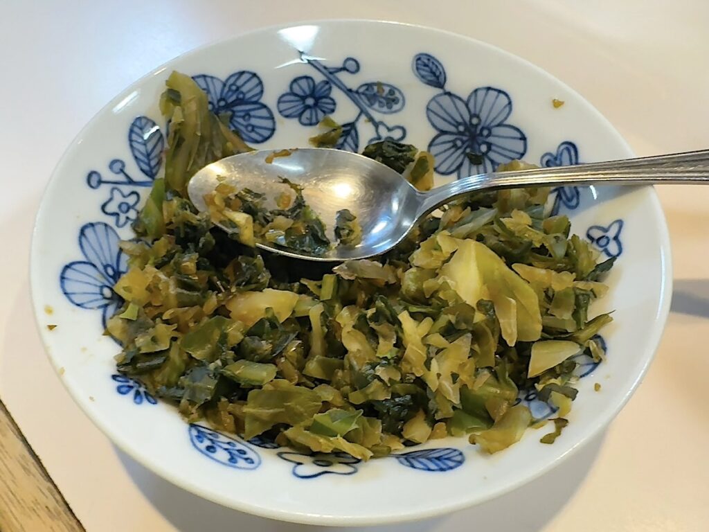 とりかつCHICKEN：漬物