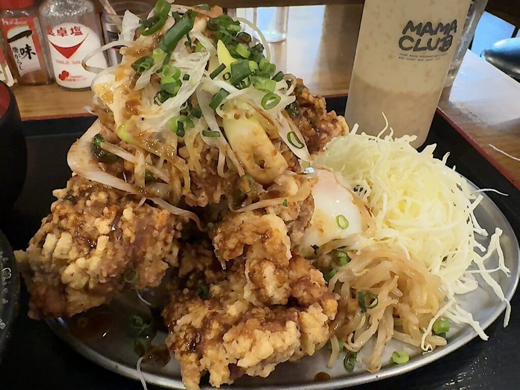 鶴亀八番:よだれ唐揚げ定食2