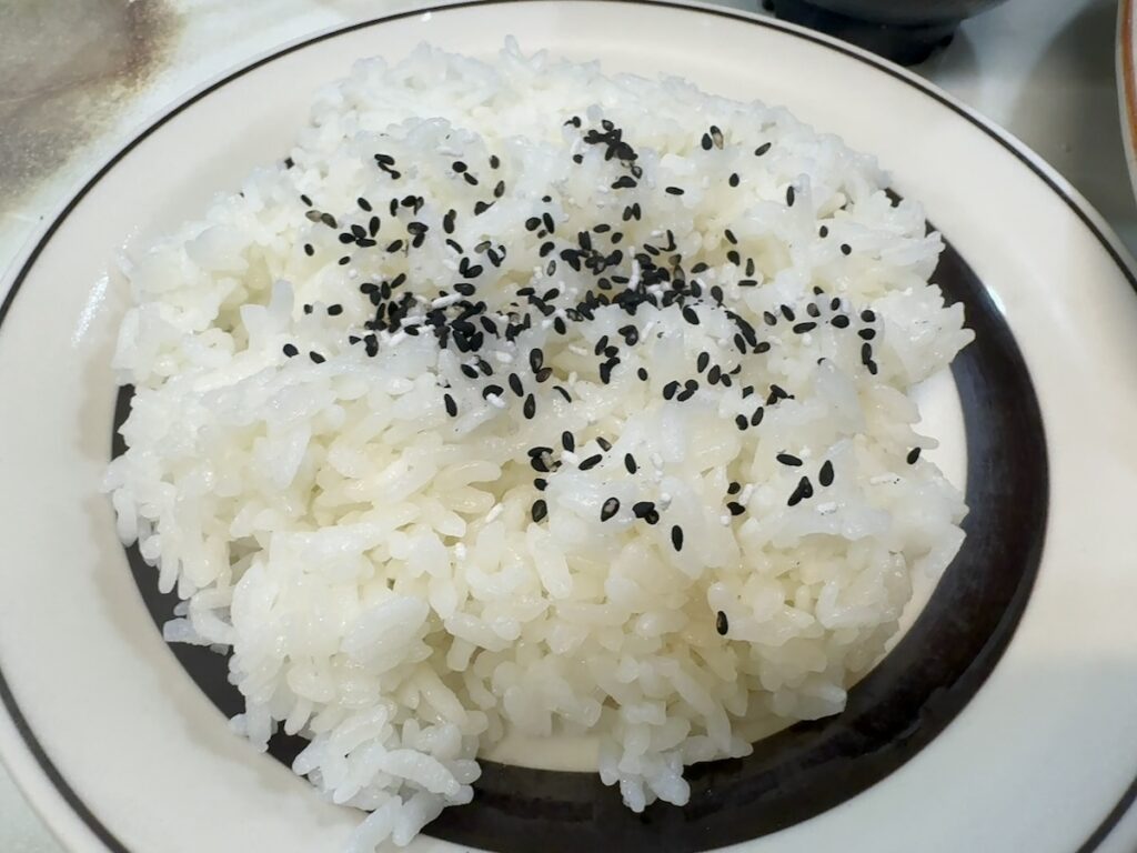 洋庖丁高田馬場店:ごま塩ライス