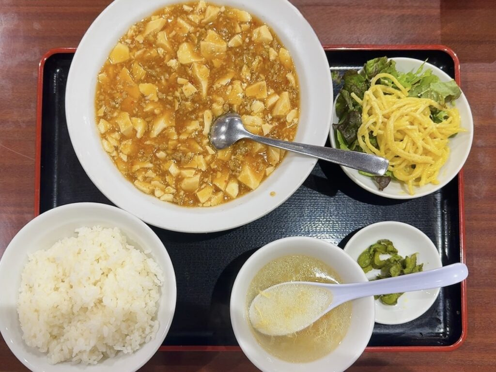 達磨：麻婆豆腐定食