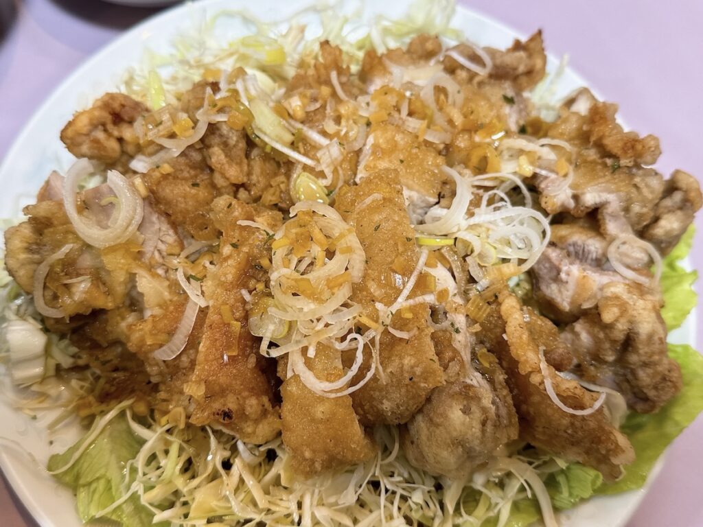 秀永:油淋鶏定食2