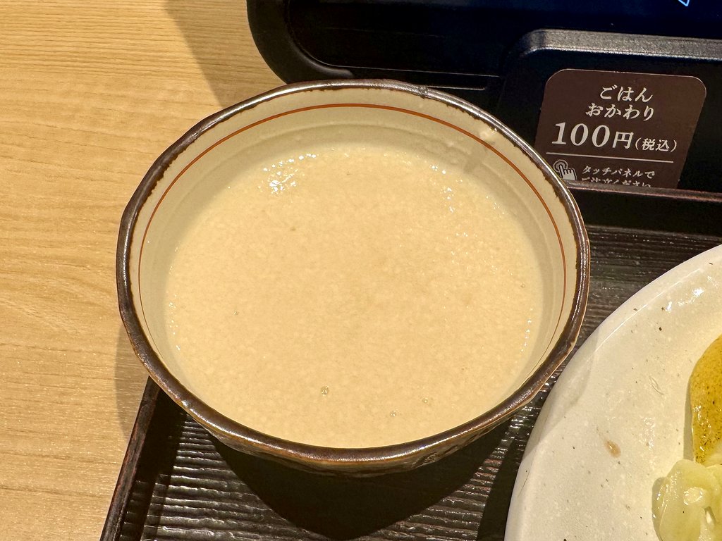博多駅たんや：牛タン麦とろろ定食3